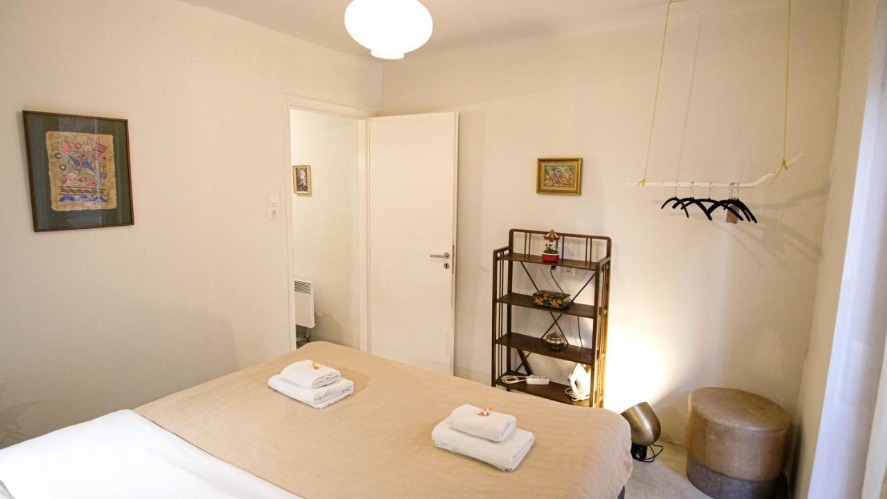 Quiet And Central Flat With Private Backyard Garden Athens Ngoại thất bức ảnh