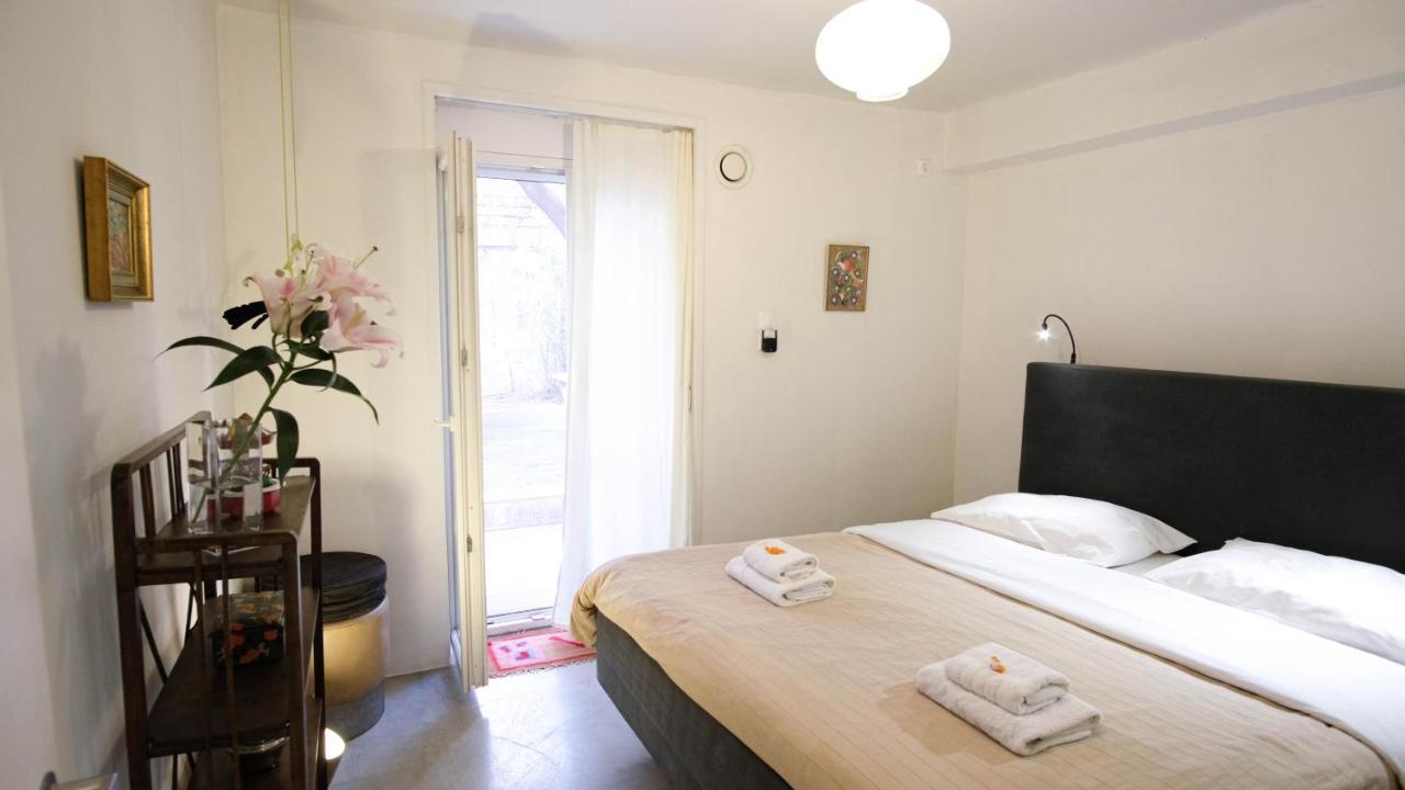 Quiet And Central Flat With Private Backyard Garden Athens Ngoại thất bức ảnh