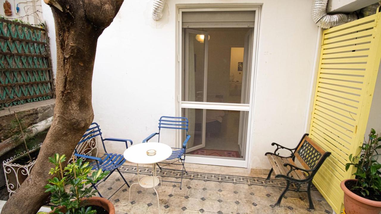 Quiet And Central Flat With Private Backyard Garden Athens Ngoại thất bức ảnh